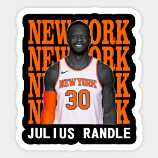 New York Knicks Julius Randle 30 Sticker
